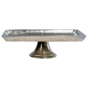 Luccian Metal Rectangular Cake Stand by Casa Uno, a Cake Stands for sale on Style Sourcebook