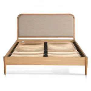 Resvol American White Oak Timber Platform Bed, Queen by Conception Living, a Beds & Bed Frames for sale on Style Sourcebook