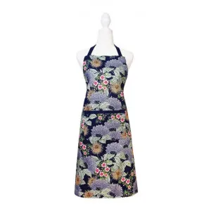 Hydrangea Cotton Apron, Navy by j.elliot HOME, a Aprons for sale on Style Sourcebook