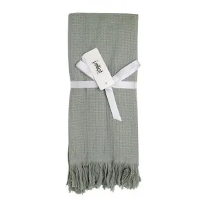 Camila Waffle Cotton Hand Towel, Set of 2, Pistachio by j.elliot HOME, a Towels & Washcloths for sale on Style Sourcebook