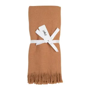 Camila Waffle Cotton Hand Towel, Set of 2, Earth by A.Ross Living, a Towels & Washcloths for sale on Style Sourcebook