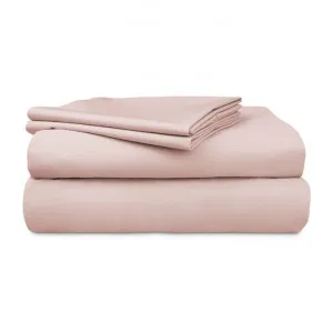 Algodon 300TC Cotton Sheet Set, Queen, Blush by Algodon, a Bedding for sale on Style Sourcebook