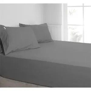 Algodon 300TC Cotton Fitted Sheet Combo Set, Double, Charcoal by Algodon, a Bedding for sale on Style Sourcebook