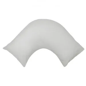 Algodon 300TC Cotton V-shape Pillowcase, Silver by Algodon, a Bedding for sale on Style Sourcebook