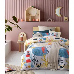 Happy Kids Seaside "Glow In The Dark" Quilt Cover Set, Single by Happy Kids, a Bedding for sale on Style Sourcebook