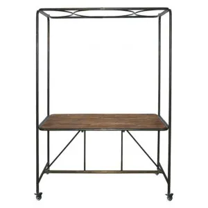 Orleans Rustic Iron Conservatory Table, 145cm by Florabelle, a Wall Shelves & Hooks for sale on Style Sourcebook