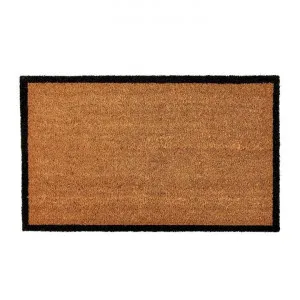 Hamptons Coir Doormat, 75x45cm by Emac & Lawton, a Doormats for sale on Style Sourcebook