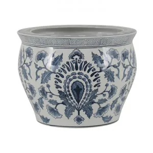 Fanhua Porcelain Oriental Planter by Florabelle, a Plant Holders for sale on Style Sourcebook