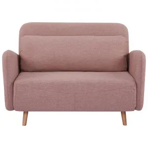 Annadoyle Fabric Clic Clac Sofa Bed, Single, Blush by Winsun Furniture, a Sofa Beds for sale on Style Sourcebook