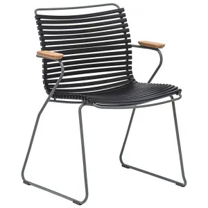 Houe Click Outdoor Dining Armchair, Black by Houe, a Outdoor Chairs for sale on Style Sourcebook