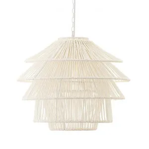 Solana Paper Rope Pendant Light by Cozy Lighting & Living, a Pendant Lighting for sale on Style Sourcebook
