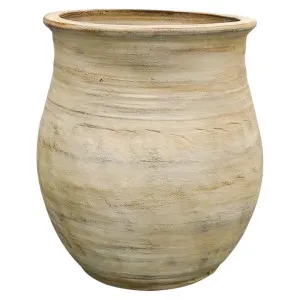 Gerani Terracotta Pot, Antique White by Searles, a Plant Holders for sale on Style Sourcebook