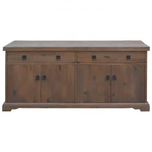 Muchalls Mango Wood 4 Door 2 Drawer Buffet Table, 180cm by Dodicci, a Sideboards, Buffets & Trolleys for sale on Style Sourcebook