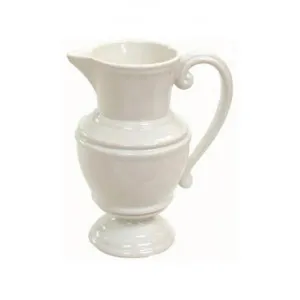 Rhone Dolomite Ceramic Pitcher, Small by Provencal Treasures, a Jugs for sale on Style Sourcebook
