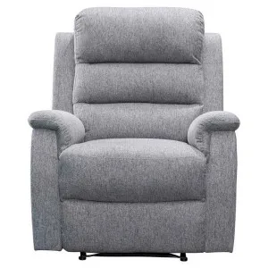 Reno Fabric Recliner Chair, Grey by Rivendell Furniture, a Chairs for sale on Style Sourcebook