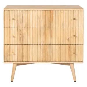 Ariton Mango Wood 3 Drawer Dresser by Dodicci, a Dressers & Chests of Drawers for sale on Style Sourcebook
