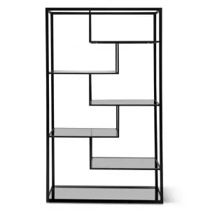 Koroit Steel & Glass Display Shelf, Large, Black by Conception Living, a Wall Shelves & Hooks for sale on Style Sourcebook