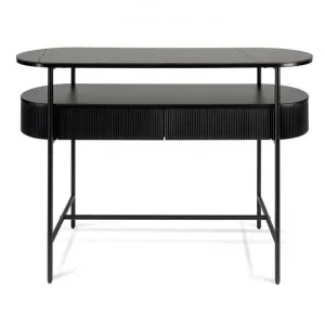 Rosali Sintered Stone Top Oval Console Table, 120cm, Black by Conception Living, a Console Table for sale on Style Sourcebook