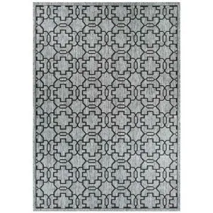Pacific No.208 Indoor / Outdoor Rug, 170x120cm, Grey / Black by Austex International, a Outdoor Rugs for sale on Style Sourcebook