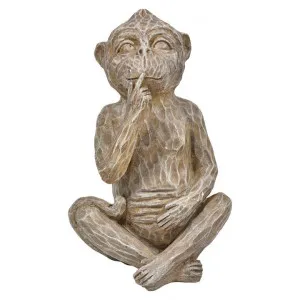 Wise Monkey Statue, Speak No Evil by Casa Sano, a Statues & Ornaments for sale on Style Sourcebook