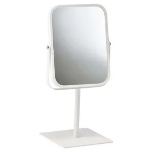 Aquanova Moon Magnifying Cosmetic Desktop Mirror, White by Aquanova, a Vanity Mirrors for sale on Style Sourcebook