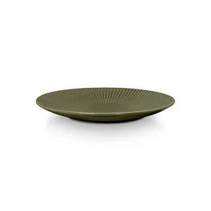 VTWonen Relievo Porcelain Serving Plate, Dark Green by vtwonen, a Plates for sale on Style Sourcebook