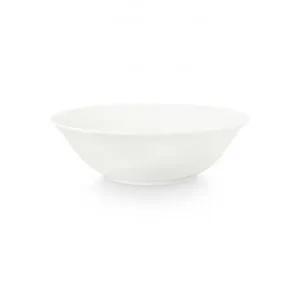 VTWonen Michallon Porcelain Round Bowl, 18cm, Classic White by vtwonen, a Bowls for sale on Style Sourcebook