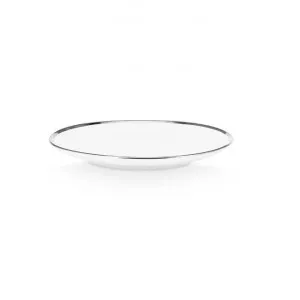 VTWonen Michallon Rim Porcelain Dessert Plate, White / Silver by vtwonen, a Plates for sale on Style Sourcebook