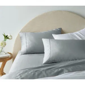 Accessorize 1900TC Cotton Rich Sheet Set, King, Grey by Accessorize Bedroom Collection, a Bedding for sale on Style Sourcebook