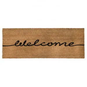 Ranchslider Coir Doormat, Welcome, 120x40cm by j.elliot HOME, a Doormats for sale on Style Sourcebook