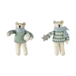 Mayger 2 Piece Assorted Wool Polar Bear Hanging Decor Set by Casa Bella, a Decor for sale on Style Sourcebook