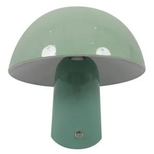 Mushroom USB Rechargeable LED Table / Desk Lamp, Seafoam Green by New Oriental, a Table & Bedside Lamps for sale on Style Sourcebook