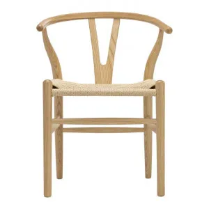 Arche Ashwood Wishbone Dining Chair, Set of 2, Natural by FLH, a Dining Chairs for sale on Style Sourcebook