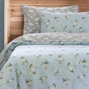Jelly Bean Kids Seagulls Quilt Cover Set, Single, Blue by Jelly Bean Kids, a Bedding for sale on Style Sourcebook