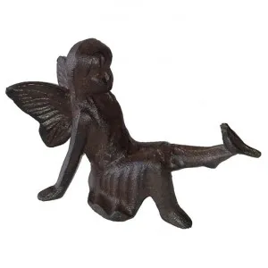 Iris Cast Iron Fairy Garden Decor by Mr Gecko, a Statues & Lawn Ornaments for sale on Style Sourcebook