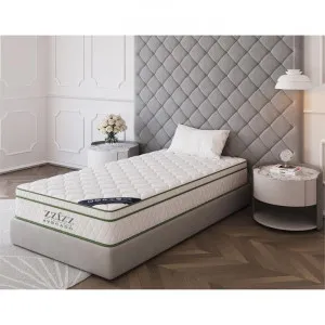 Avocado Boxed Euro Top Pocket Spring Firm Mattress, Single by ZZiZZ, a Mattresses for sale on Style Sourcebook