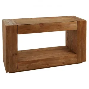 Amalfi Elroi Reclaimed Pine Timber Console Table, 140cm by Amalfi, a Console Table for sale on Style Sourcebook