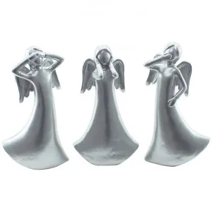 Three Wisdom Angels Statue Decor, Assort of 3 by NF Living, a Statues & Ornaments for sale on Style Sourcebook