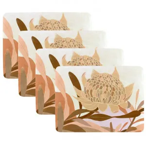 Osborne Waratah Cork Placemat, Set of 4 by NF Living, a Tableware for sale on Style Sourcebook