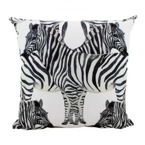 Rana Zebra Outdoor Scatter Cushion by NF Living, a Cushions, Decorative Pillows for sale on Style Sourcebook