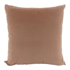 Aria Feather Filled Velvet Euro Cushion, Chai by NF Living, a Cushions, Decorative Pillows for sale on Style Sourcebook