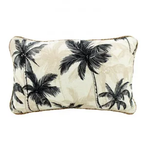 Coconut Field Linen Blend Lumbar Cushion by NF Living, a Cushions, Decorative Pillows for sale on Style Sourcebook