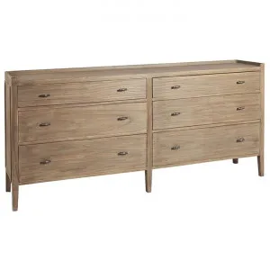 Hartford White Cedar Timber 6 Drawer Chest by Canvas Sasson, a Dressers & Chests of Drawers for sale on Style Sourcebook