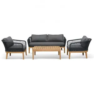Rostock 4 Piece Outdoor Lounge Set by Conception Living, a Outdoor Sofas for sale on Style Sourcebook