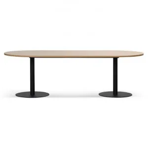 Avedore Wood & Metal Oval Conference Table, 240cm by Conception Living, a Desks for sale on Style Sourcebook
