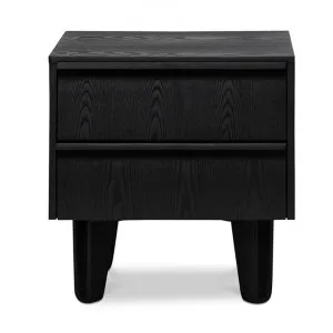 Denia Wooden Bedside Table, Black by Conception Living, a Bedside Tables for sale on Style Sourcebook