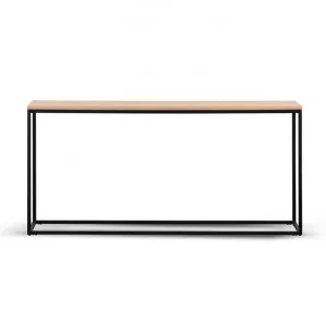 Coree Wood & Metal Console Table, 160cm, Natural / Black by Conception Living, a Console Table for sale on Style Sourcebook