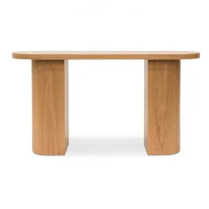 Meda Wooden Oval Console, 150cm, Natural by Conception Living, a Console Table for sale on Style Sourcebook