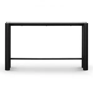 Hanko Oak Timber Console Table, 150cm, Black by Conception Living, a Console Table for sale on Style Sourcebook