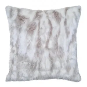 White Lynx Faux Fur Scatter Cushion by j.elliot HOME, a Cushions, Decorative Pillows for sale on Style Sourcebook